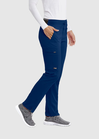 Greys Anatomy Women's Drawstring Cargo Tall Scrub Pant