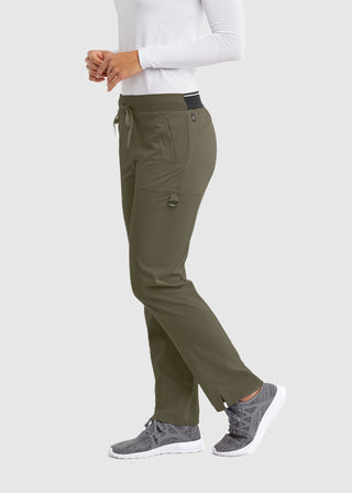 Greys Anatomy Women's Drawstring Cargo Tall Scrub Pant