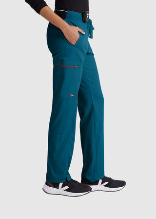 Greys Anatomy Women's Drawstring Cargo Tall Scrub Pant