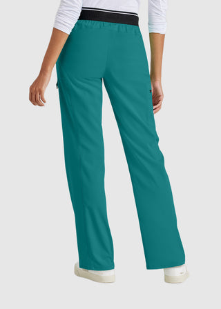 Greys Anatomy Women's Drawstring Cargo Tall Scrub Pant