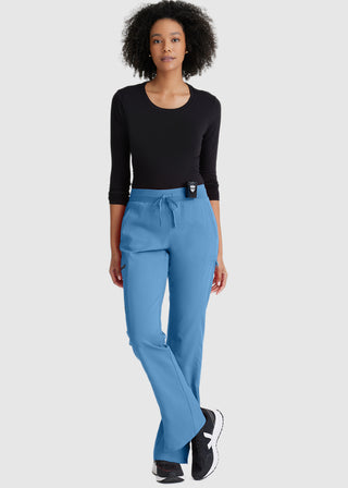 Greys Anatomy Women's Drawstring Cargo Scrub Pant