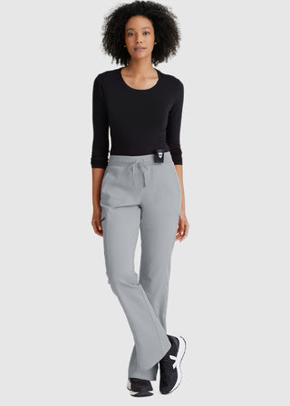 Greys Anatomy Women's Drawstring Cargo Tall Scrub Pant