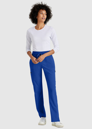 Greys Anatomy Women's Drawstring Cargo Scrub Pant