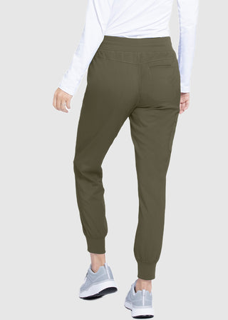 Grey's Anatomy Spandex Stretch Women's Soft Rib Waist Jogger Scrub Pant