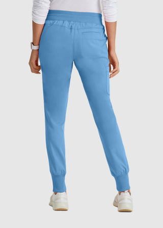 Grey's Anatomy Spandex Stretch Women's Soft Rib Waist Jogger Scrub Pant