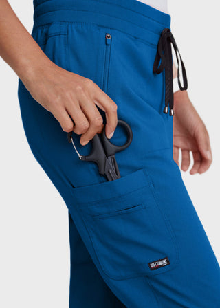 Grey's Anatomy Men's Six Pocket Elastic Cargo Scrub Pant