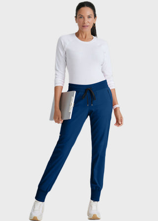 Grey's Anatomy Men's Six Pocket Elastic Cargo Scrub Pant