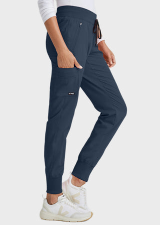Grey's Anatomy Men's Six Pocket Elastic Cargo Scrub Pant