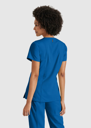 Greys Anatomy Women's Basic Scrub V-neck Top