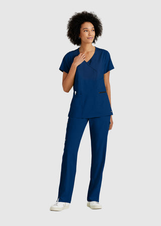 Greys Anatomy Women's Basic Scrub V-neck Top