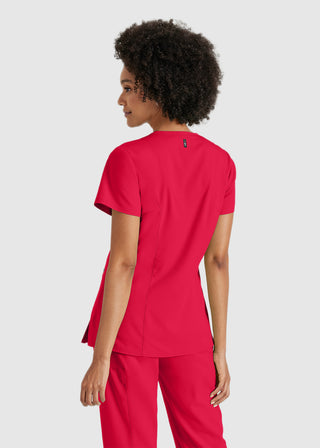 Greys Anatomy Women's Basic Scrub V-neck Top
