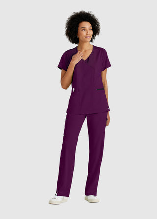 Greys Anatomy Women's Basic Scrub V-neck Top