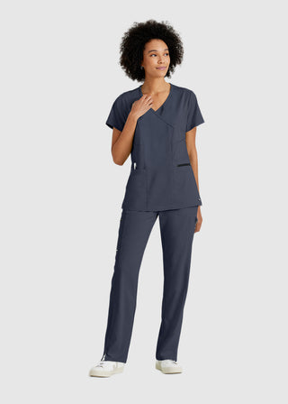 Greys Anatomy Women's Basic Scrub V-neck Top