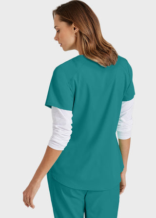 Grey Anatomy Spandex Stretch Women's V-Neck Scrub Top