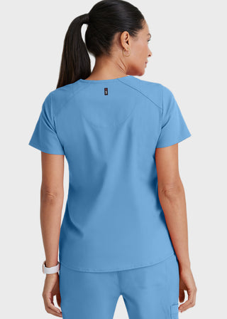 Grey Anatomy Spandex Stretch Women's V-Neck Scrub Top