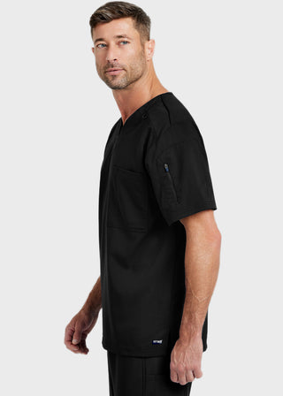 Grey's Anatomy Men's Murphy V-Neck Solid Scrub Top