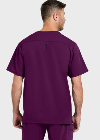 Grey's Anatomy Men's Murphy V-Neck Solid Scrub Top