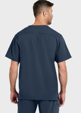 Grey's Anatomy Men's Murphy V-Neck Solid Scrub Top