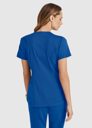 Grey's Anatomy Spandex Stretch Women's Capri Tuck-In Scrub Top