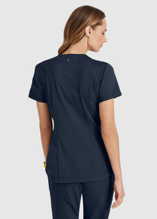 Grey's Anatomy Spandex Stretch Women's Capri Tuck-In Scrub Top