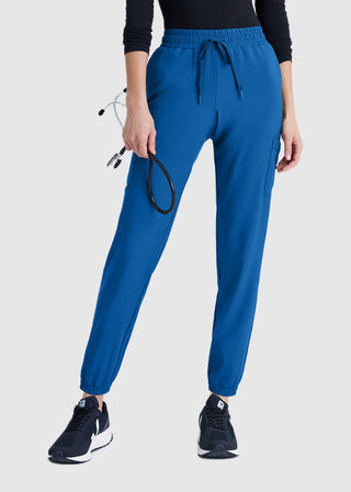 Grey's Anatomy Evolve Women's Terra Cargo Jogger Scrub Petite Pants