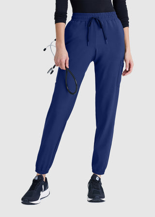 Grey's Anatomy Evolve Women's Terra Cargo Jogger Scrub Petite Pants