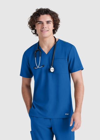 Grey's Anatomy Evolve Men's Journey Scrub Top