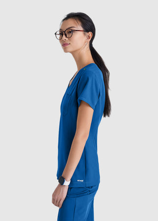 Grey's Anatomy Evolve Women's Sway Tuck-In Scrub Top