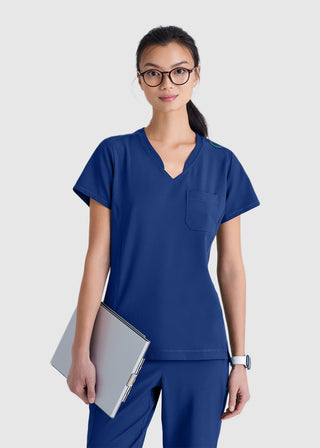 Grey's Anatomy Evolve Women's Sway Tuck-In Scrub Top