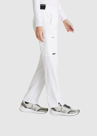 Greys Anatomy Women's Drawstring Cargo Petite Scrub Pant