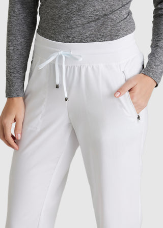 Grey's Anatomy Spandex Stretch Women's Soft Rib Waist Jogger Scrub Tall Pant