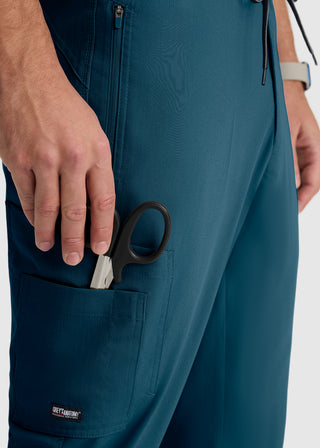 Grey's Anatomy Men's Murphy Jogger Petite Scrub Pant