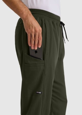 Grey's Anatomy Men's Spandex Stretch Short Hudson Pant