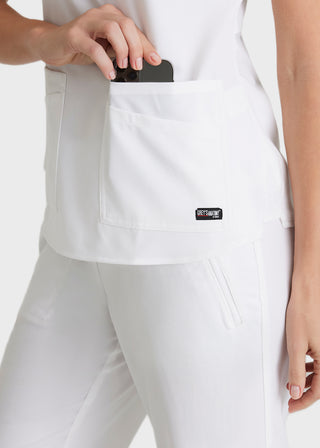 Grey Anatomy Spandex Stretch Women's V-Neck Scrub Top