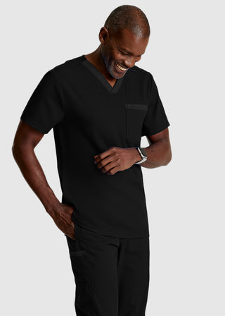 Grey's Anatomy Spandex Stretch Ethan 2-Pocket V-Neck Scrub Top