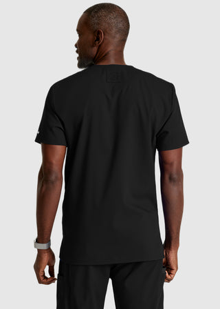 Grey's Anatomy Spandex Stretch Ethan 2-Pocket V-Neck Scrub Top