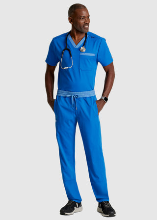 Grey's Anatomy Spandex Stretch Men's Slim Straight Leg Scrub Pant