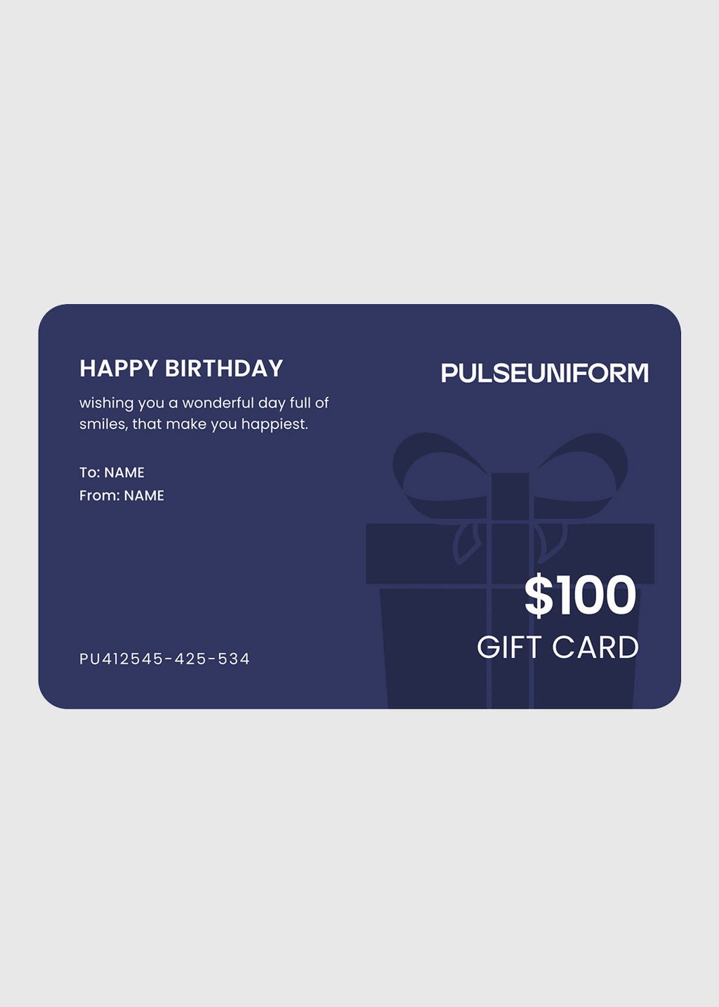 Shop Gift Card at Pulse Uniform