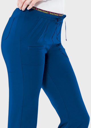 HeartSoul Women's Heart Breaker Low-Rise Drawstring Tall Scrub Pant