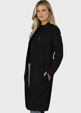 Heedfit Unisex 40 Inches Classic 3 Pockets Long Lab Coat