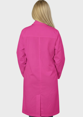 Heedfit Unisex 40 Inches Classic 3 Pockets Long Lab Coat