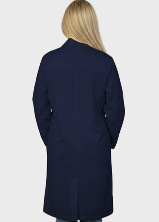 Heedfit Unisex 40 Inches Classic 3 Pockets Long Lab Coat