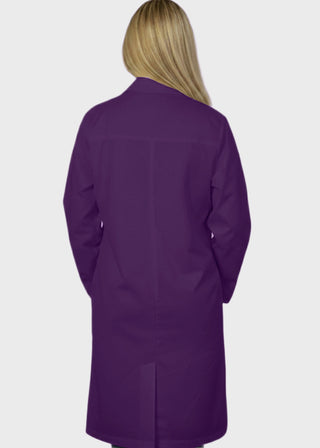 Heedfit Unisex 40 Inches Classic 3 Pockets Long Lab Coat