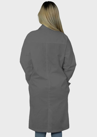 Heedfit Unisex 40 Inches Classic 3 Pockets Long Lab Coat