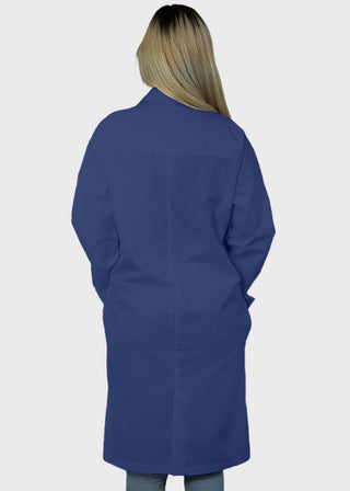 Heedfit Unisex 40 Inches Classic 3 Pockets Long Lab Coat