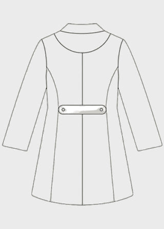 HeedFit Women's Two Pocket 35 Inches Medical Lab Coat