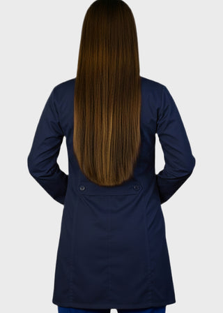 HeedFit Women's Two Pocket 35 Inches Medical Lab Coat