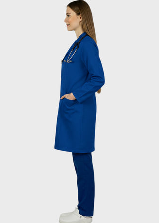 HeedFit Women's Two Pocket 35 Inches Medical Lab Coat