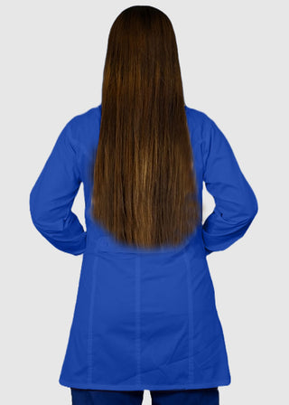 HeedFit Women's Two Pocket 35 Inches White Medical Lab Coat