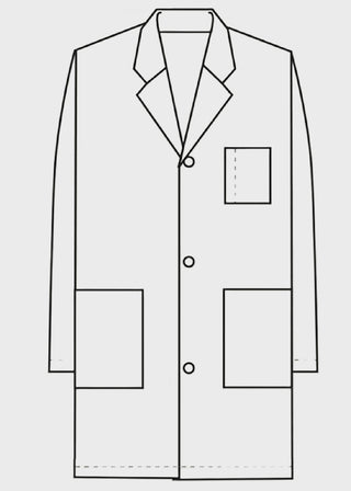 HeedFit Children White Lab Coat